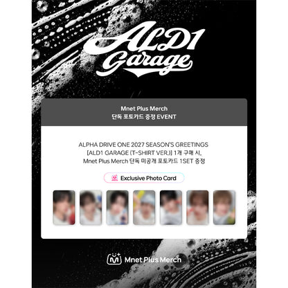 ALPHA DRIVE ONE - 2027 SEASON’S GREETINGS [ALD1 GARAGE] T-SHIRT VER. (Online Benefit)