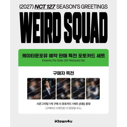NCT 127 - 2027 SM ARTIST SEASON’S GREETINGS (Kit) (Online Benefit)