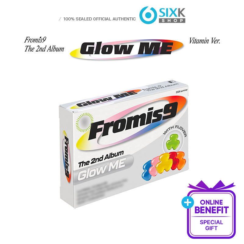 fromis 9 - The 2nd Album [Glow Me] Vitamin Ver. (Online Benefit)