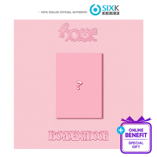 BOYNEXTDOOR 1st Studio Album [HOME] Sweet Home Ver.(Online Benefit)