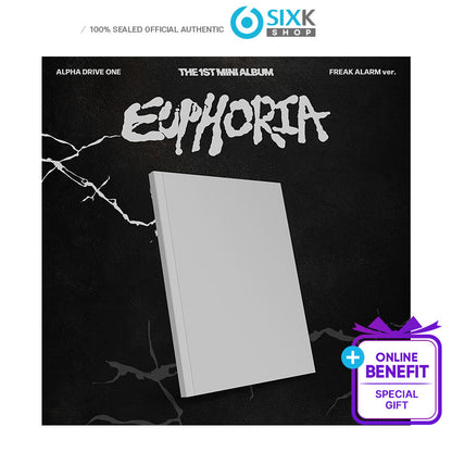 ALPHA DRIVE ONE - THE 1ST MINI ALBUM [EUPHORIA] FREAK ALARM ver.(STARRIVER Online Benefit)