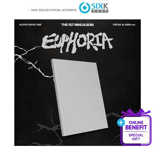 ALPHA DRIVE ONE - THE 1ST MINI ALBUM [EUPHORIA] FREAK ALARM ver.(STARRIVER Online Benefit)