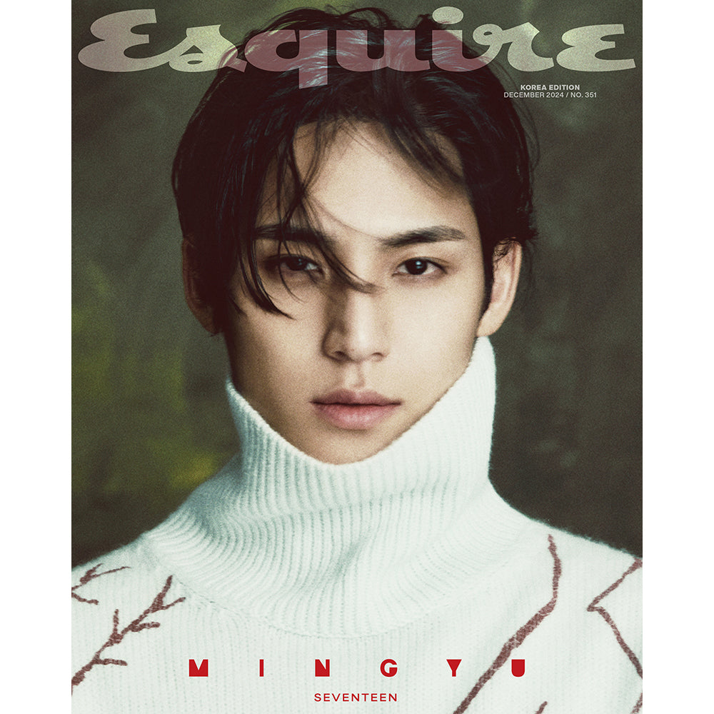 ESQUIRE - SEVENTEEN MINGYU Cover 3 TYPE [DEC issue 2024]