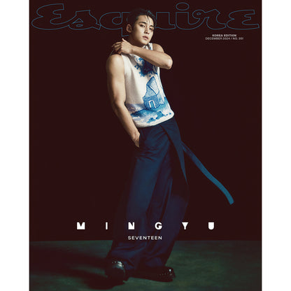 ESQUIRE - SEVENTEEN MINGYU Cover 3 TYPE [DEC issue 2024]