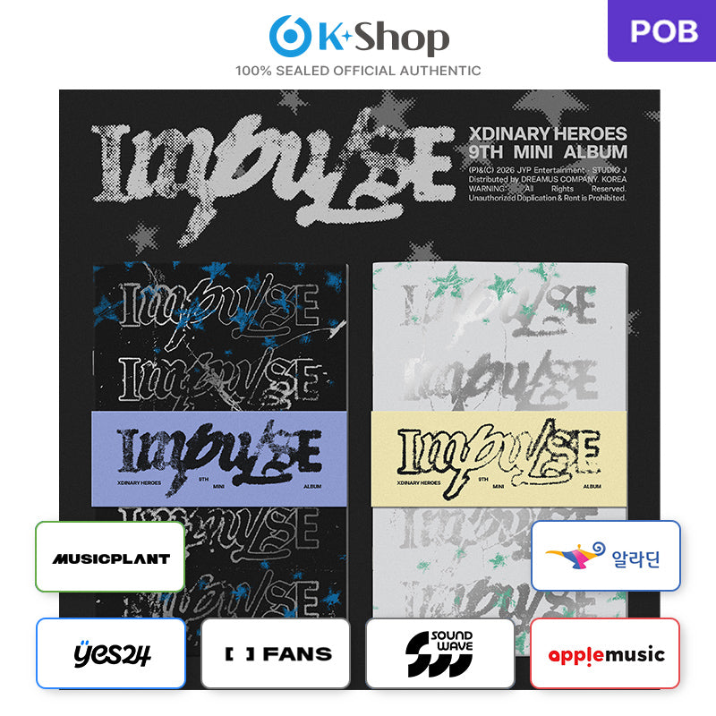 XDINARY HEROES - 9TH MINI ALBUM [IMPULSE] STANDARD Ver. (Online Benefit)