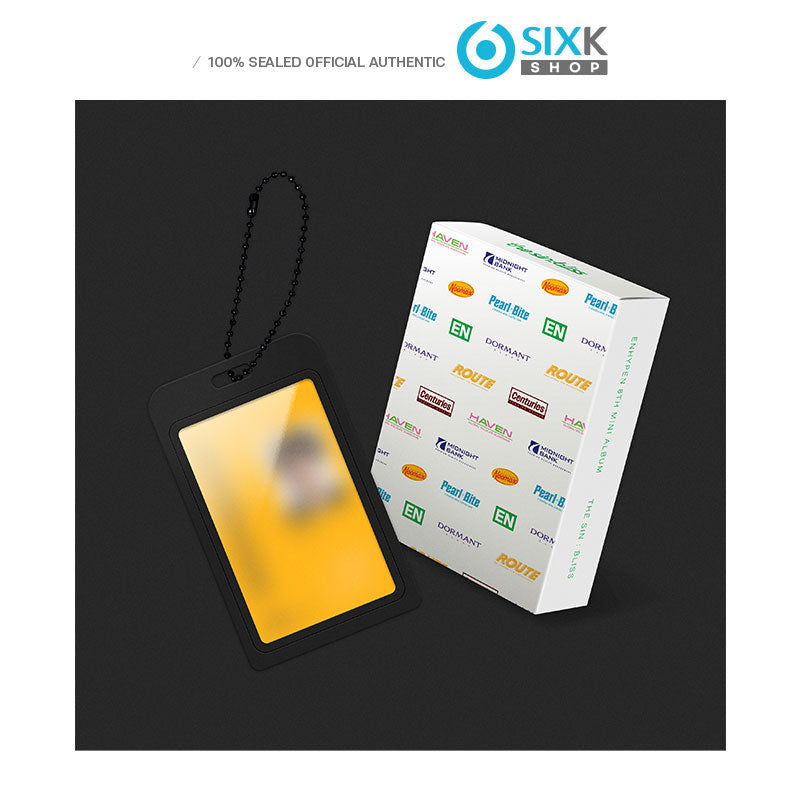 ENHYPEN - 8TH MINI ALBUM [THE SIN : BLISS] ID Card Keyring Ver.