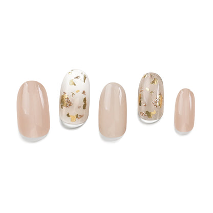 Premium Korean Gel Nail Stickers - Easy to Apply Long Lasting Salon Look