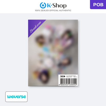 ILLIT - 5TH MINI ALBUM [BREAK EVEN] Weverse Albums ver. (Online Benefit)