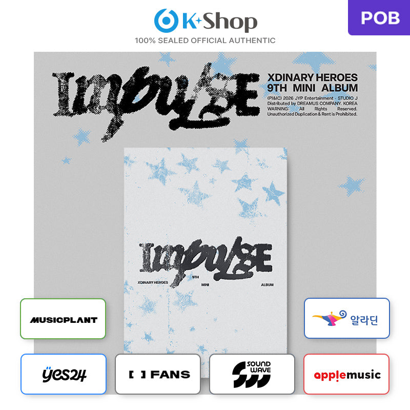 XDINARY HEROES - 9TH MINI ALBUM [IMPULSE] POSTCARD BOOK Ver.(Online Benefit)