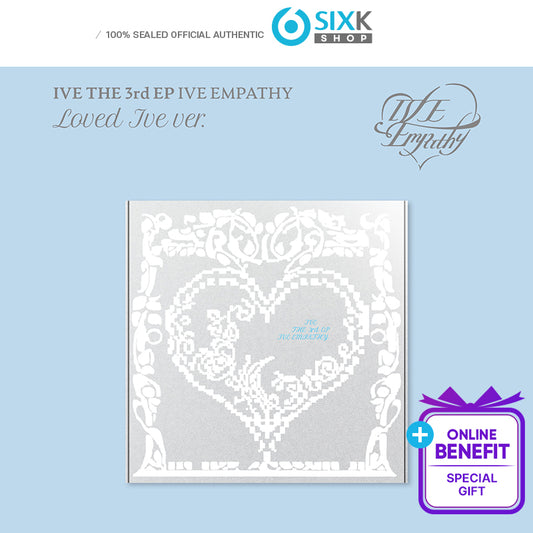 IVE THE 3rd EP [IVE EMPATHY] (LOVED IVE ver.) (LIMITED / Online Benefit)