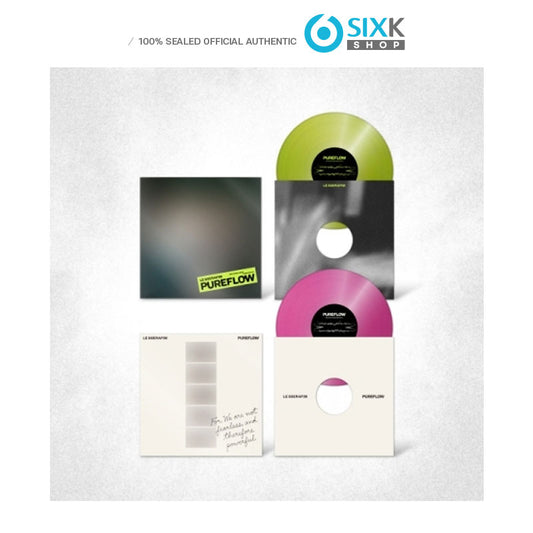LE SSERAFIM 2nd Studio Album [PUREFLOW] pt.1 Vinyl ver.