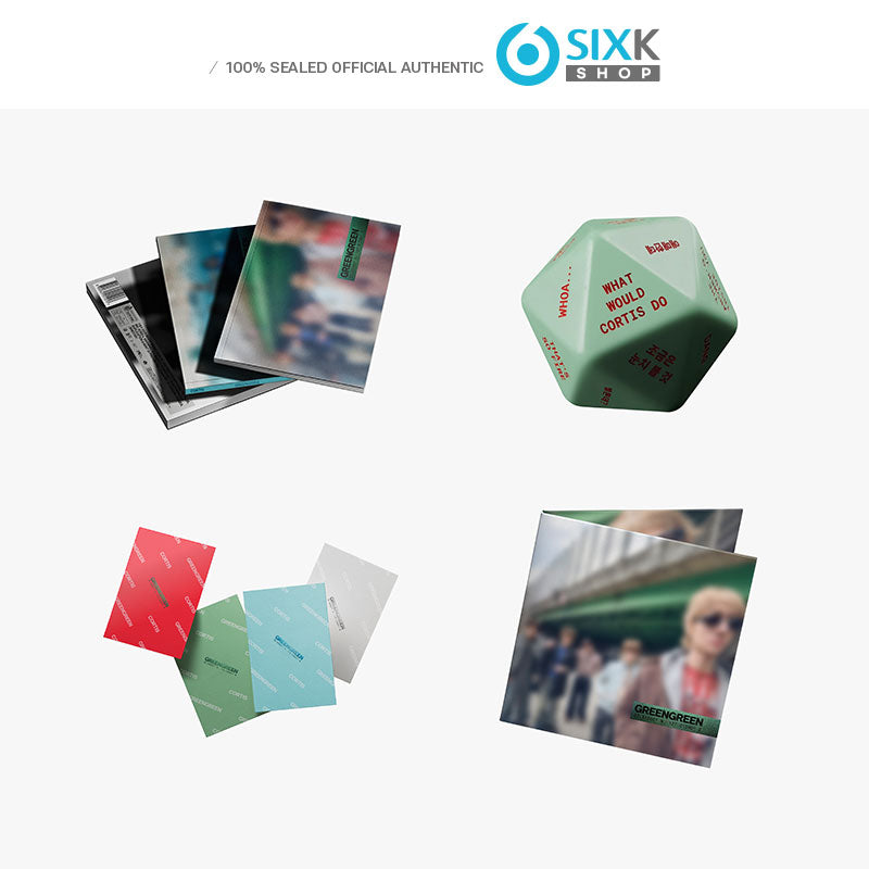 CORTIS - 2ND MINI ALBUM [GREENGREEN] ( COMBINED 4EA 1SET )