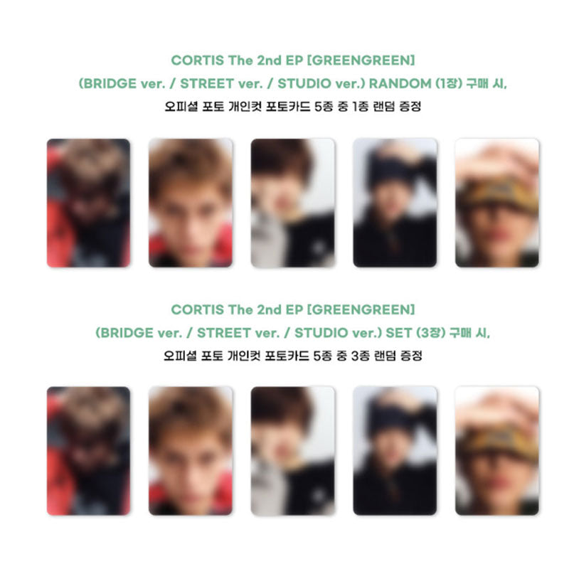 CORTIS - 2ND MINI ALBUM [GREENGREEN] (Online Benefit)
