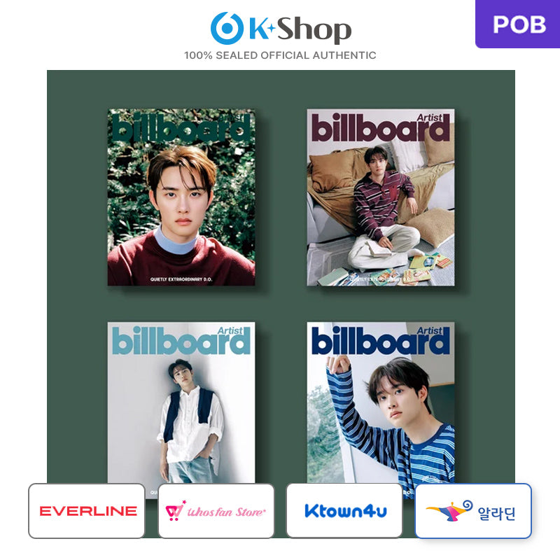 Billboard Korea Artist Magazine - D.O.(EXO) COVER (Online Benefit)