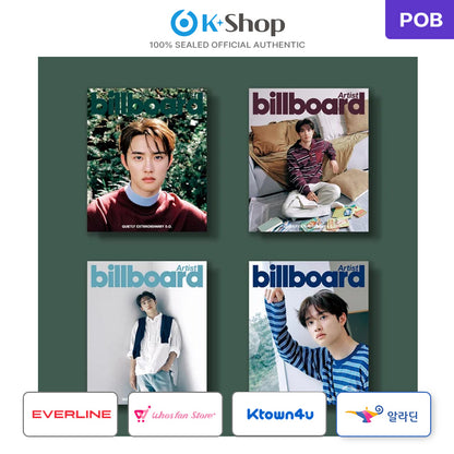 Billboard Korea Artist Magazine - D.O.(EXO) COVER (Online Benefit)