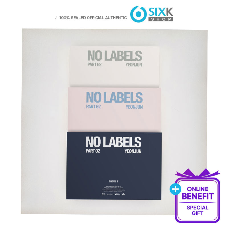 YEONJUN(TXT) - [NO LABELS : PART 02] Standard Ver. (Online Benefit)