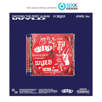 TAEYONG (NCT) - 1st Full Album [WYLD] Jewel Case Ver. (2ND LUCKY DRAW)