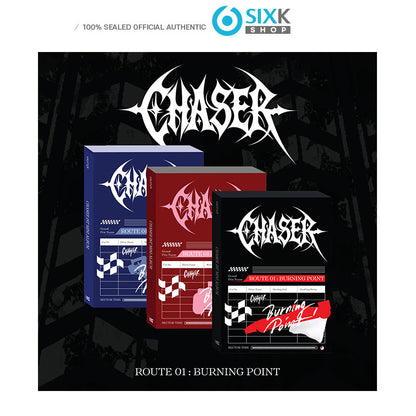 CHASER - DEBUT 1ST MINI ALBUM [ ROUTE 01 BURNING POINT]