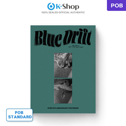 ATEEZ 8th Anniversary PHOTOBOOK [Blue Drift] (Online Benefit)