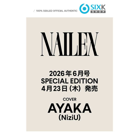 NAILEX JAPAN - AYAKA (NiziU) COVER [JUN issue 2026]