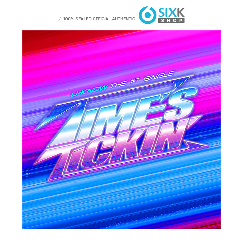 U-KNOW THE 1ST SINGLE ALBUM [Times Tickin] Photobook Ver. (6KSHOP Exclusive Benefit)