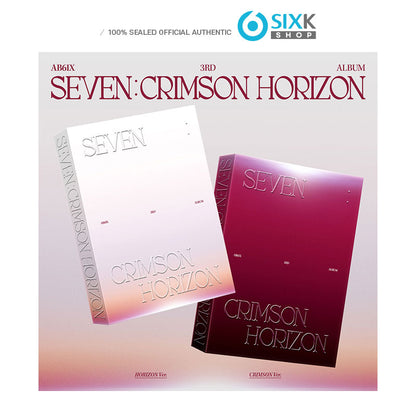 AB6IX - 3RD ALBUM [SEVEN CRIMSON HORIZON] PHOTOBOOK Ver.