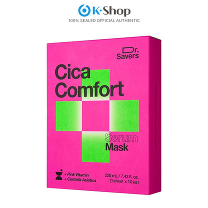 It'S SKIN Dr. Savers, Cica Comfort Serum Facial Sheet Mask (10 EA)