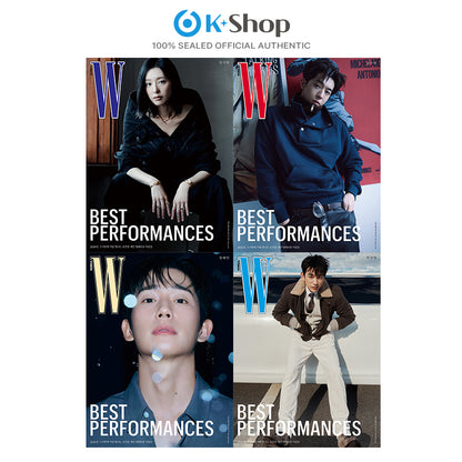 W Volume 10 -  KIM JI WON,NAM JOO HYUK,JUNG HAE IN,PARK JIN YOUNG COVER