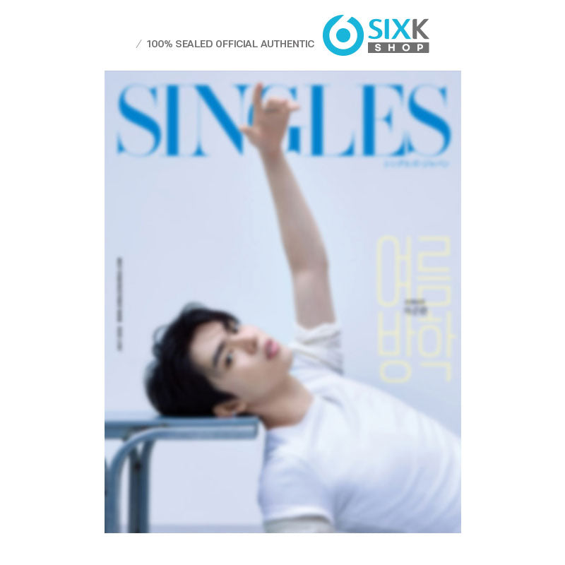 SINGLES JAPAN VOL.19- CHA JUN HWAN COVER