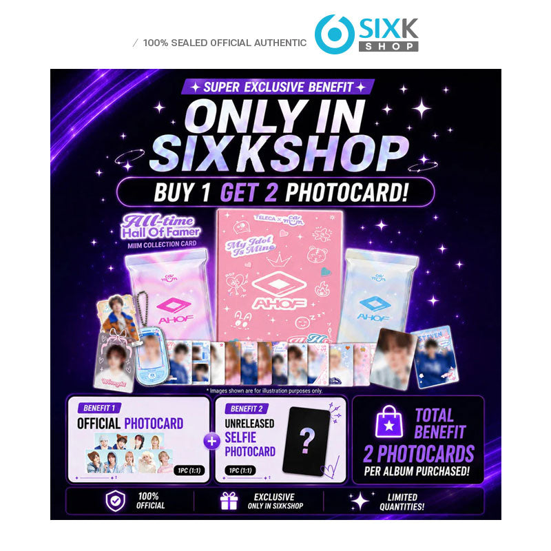 AHOF X SIXKSHOP MIIM COLLECTION CARD (4TH EXCLUSIVE BENEFIT- BUY 1