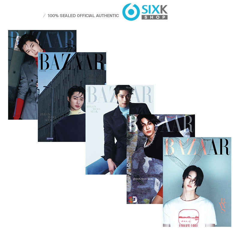 BAZAAR -  BYEON WOO SEOK COVER [MAR ISSUE 2026]