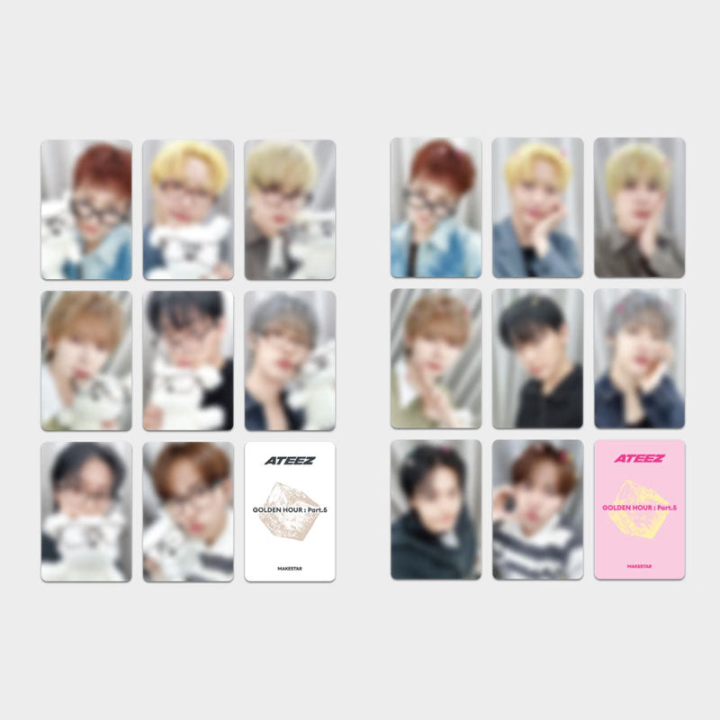 ATEEZ - 14TH MINI ALBUM [GOLDEN HOUR : Part.5]  POCAALBUM VER.(LUCKY DRAW)
