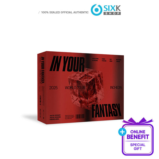 ATEEZ 2025 WORLD TOUR [IN YOUR FANTASY] INCHEON (DVD) (Online Benefit)