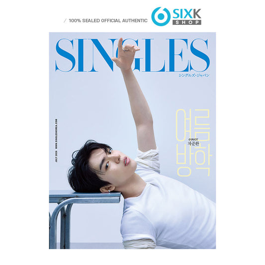 SINGLES JAPAN VOL.19- CHA JUN HWAN COVER