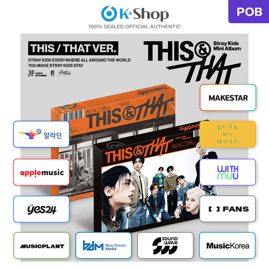 Stray Kids - Mini Album [THIS & THAT] Standard Ver. (Online Benefit) (MEMBER CHOICE)
