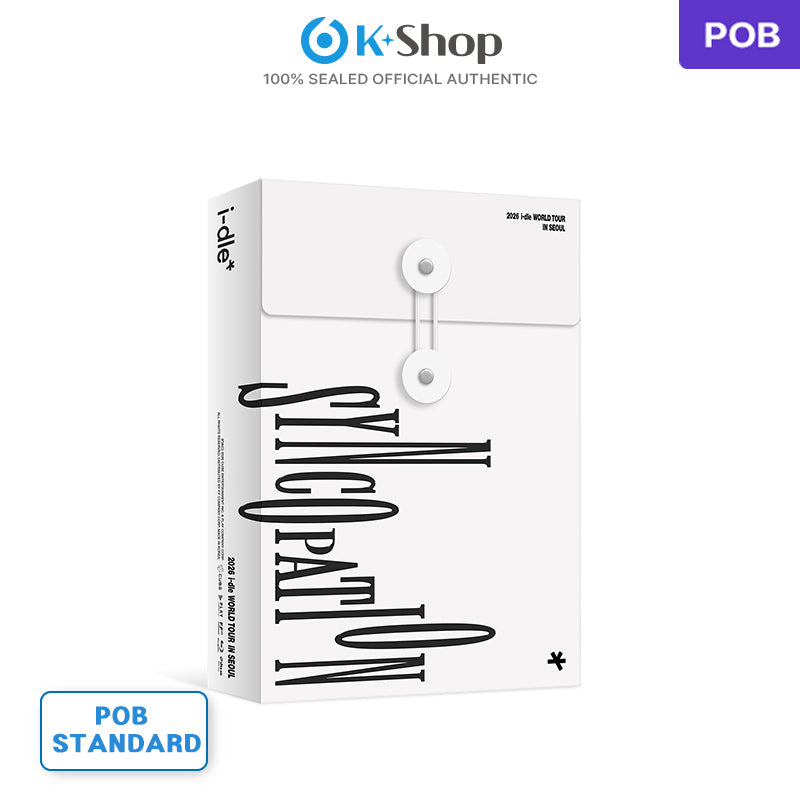 2026 i-dle WORLD TOUR [Syncopation] IN SEOUL Blu-ray (Online Benefit)