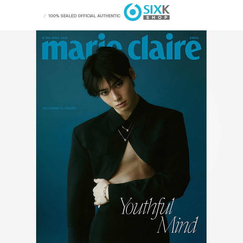 MARIE CLAIRE - CHA EUN WOO COVER [APR issue 2025]