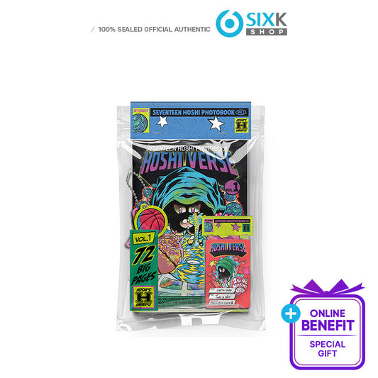 HOSHI (SEVENTEEN) PHOTOBOOK [HOSHI VERSE] VOL.1 (Online Benefit)