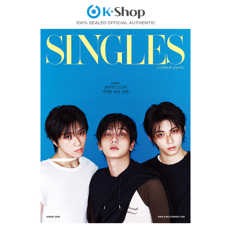 SINGLES JAPAN VOL.20 - JAEHYUN, TAESAN, WOONHAK(BOYNEXTDOOR) COVER