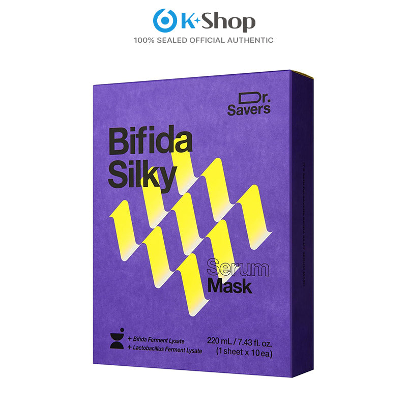 It'S SKIN Dr. Savers, Bifida Silky Serum Facial Sheet Mask (10 EA)