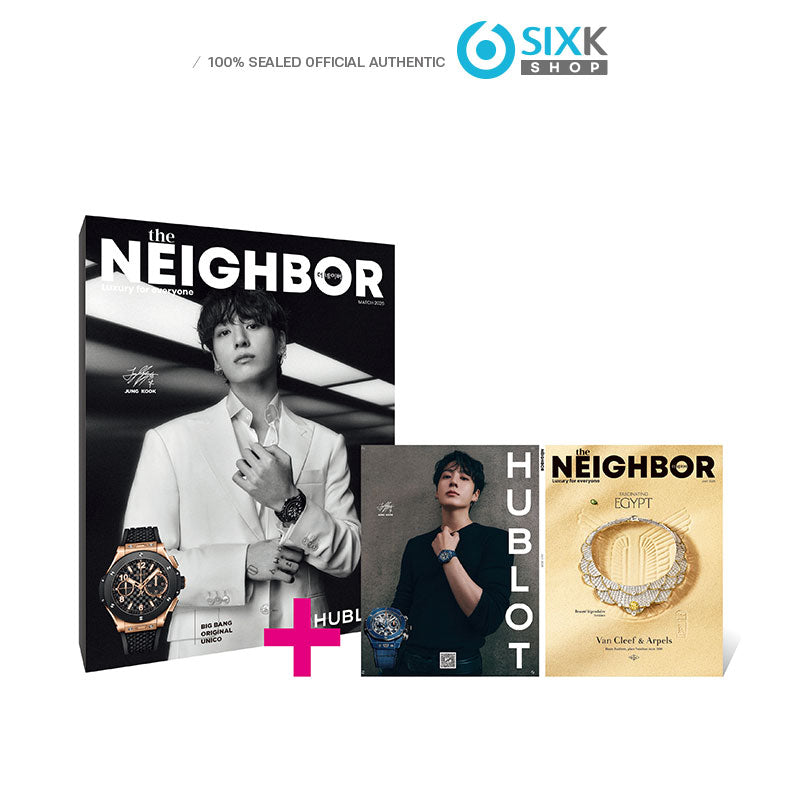 THE NEIGHBOR COMBINED EDITION - JUNG KOOK(BTS) COVER [MAR+JUL ISSUE 2026]