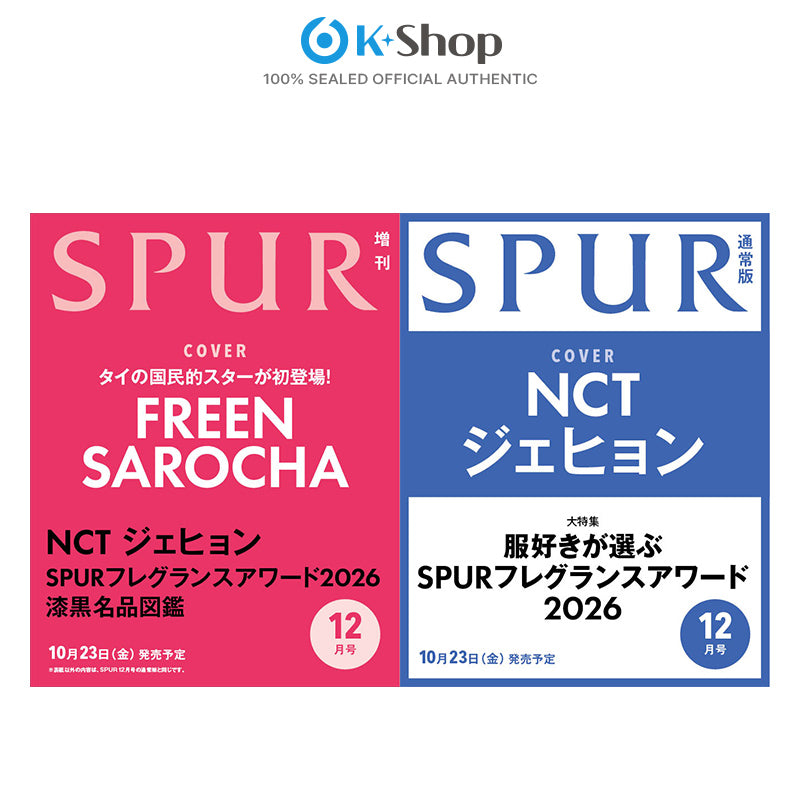 SPUR - JAEHYUN(NCT),FREEN SAROCHA COVER [DEC ISSUE 2026]