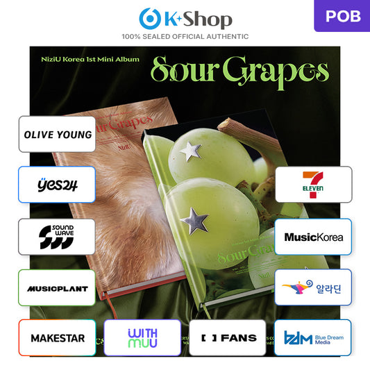 NiziU - 1ST MINI ALBUM [Sour Grapes] Standard Ver. (Online Benefit)