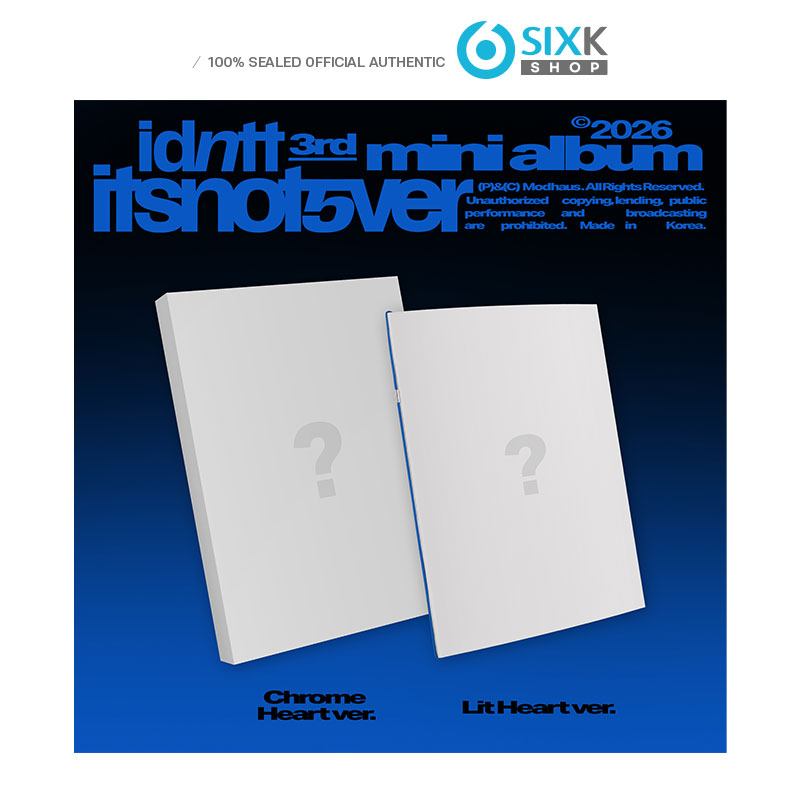IDNTT -  3RD MINI ALBUM [itsnotover] Standard Ver.