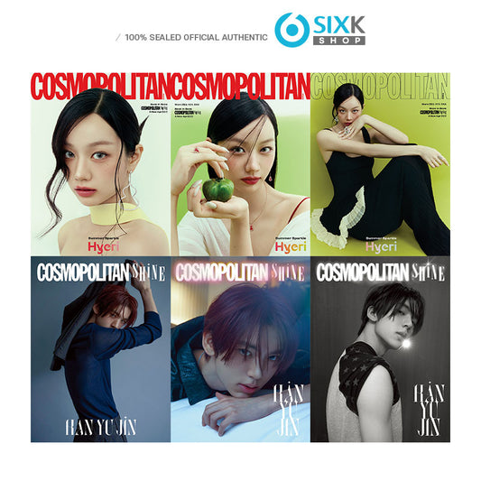 COSMOPOLITAN - HYERI COVER [JUL ISSUE 2026]HAN YUJIN(AND2BLE) BOOK-IN-BOOK