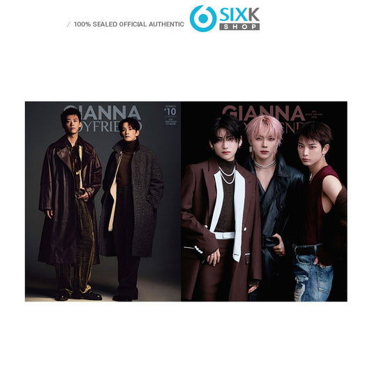 Gianna BoyFriend No.10 (Japan Regular Edition) – Back Cover (ANDTEAM Nicholas Yuma Harua)