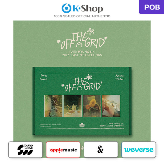 PARK HYUNG SIK - 2027 SEASON'S GREETINGS [OFF THE GRID] (Online Benefit)