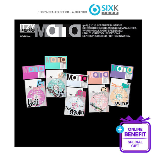 ITZY - [Motto] MEMBER Ver. (Online Benefit)