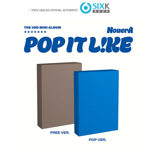 NouerA - 3RD MINI ALBUM [POP IT LIKE] PHOTOBOOK Ver.