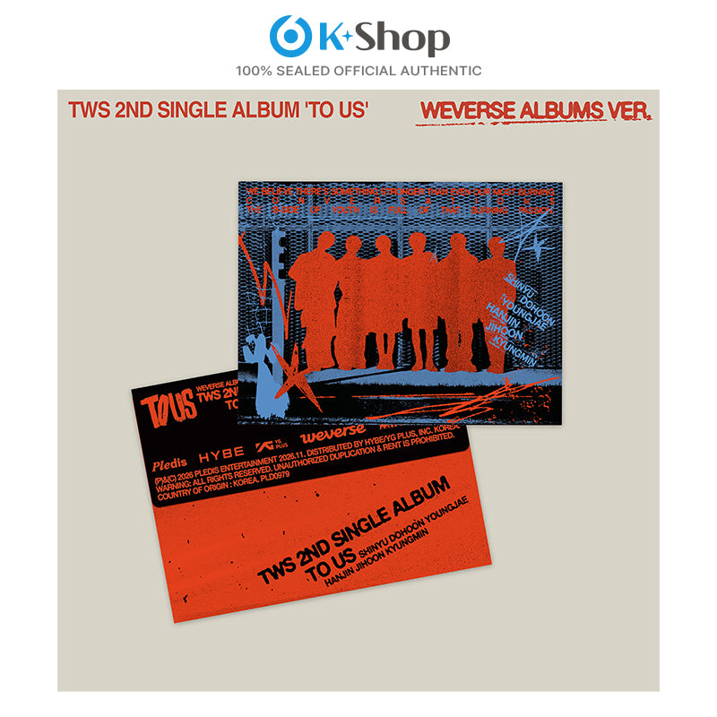 TWS - 2nd Single Album [TO US] Weverse Albums ver.